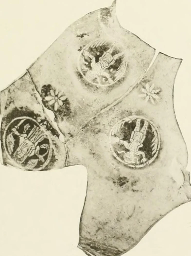 An illustration from Catalogue of early Christian antiquities and objects from the Christian East in the Department of British and mediaeval antiquities and ethnography of the British museum;, 1901, leaf 272