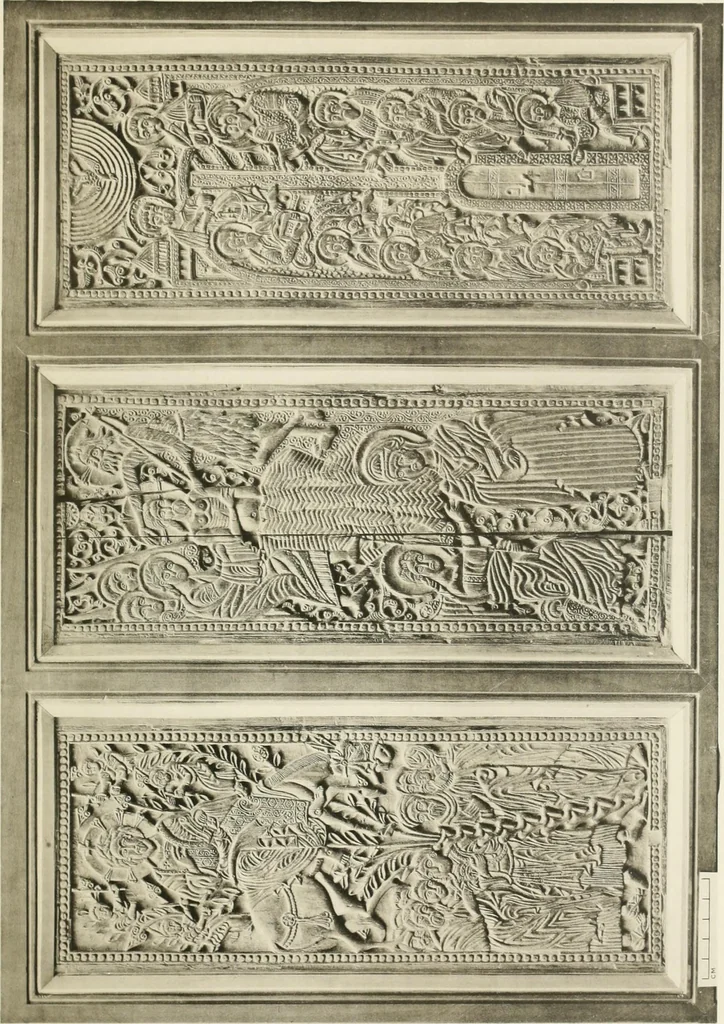 An illustration from Catalogue of early Christian antiquities and objects from the Christian East in the Department of British and mediaeval antiquities and ethnography of the British museum;, 1901, leaf 280