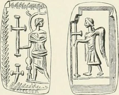 An illustration from Catalogue of early Christian antiquities and objects from the Christian East in the Department of British and mediaeval antiquities and ethnography of the British museum;, 1901, leaf 40