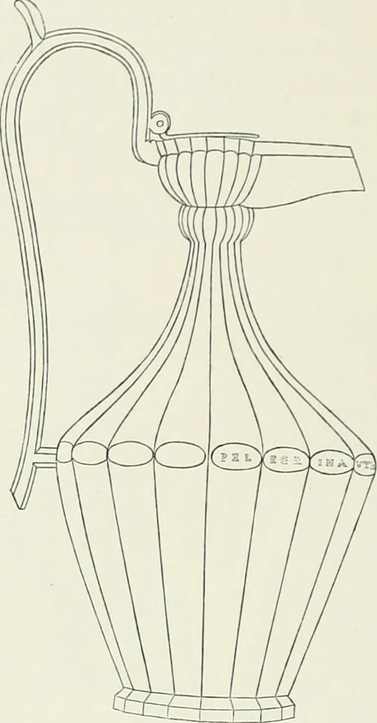 An illustration from Catalogue of early Christian antiquities and objects from the Christian East in the Department of British and mediaeval antiquities and ethnography of the British museum;, 1901, leaf 95