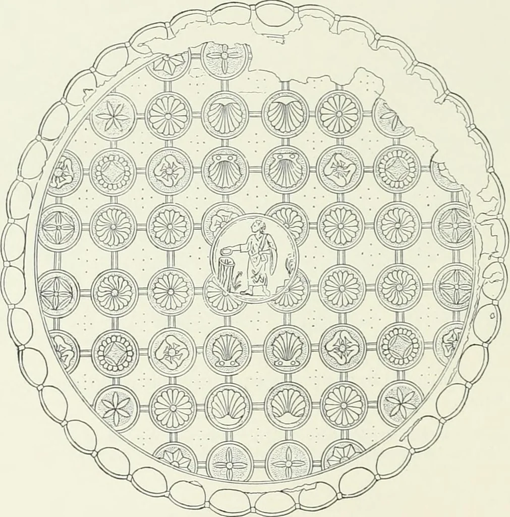 An illustration from Catalogue of early Christian antiquities and objects from the Christian East in the Department of British and mediaeval antiquities and ethnography of the British museum;, 1901, leaf 97