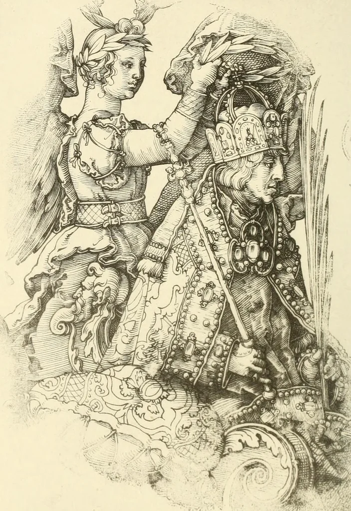 An illustration from Catalogue of early German and Flemish woodcuts preserved in the Department of Prints and Drawings in the British Museum, 1903, leaf 379