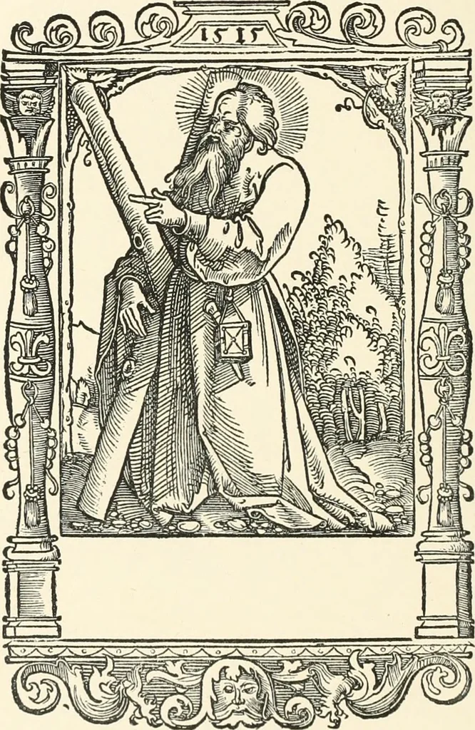 An illustration from Catalogue of early German and Flemish woodcuts preserved in the Department of Prints and Drawings in the British Museum, 1903, leaf 429