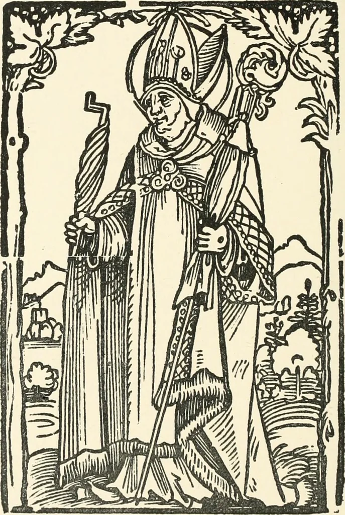 An illustration from Catalogue of early German and Flemish woodcuts preserved in the Department of Prints and Drawings in the British Museum, 1903, leaf 527