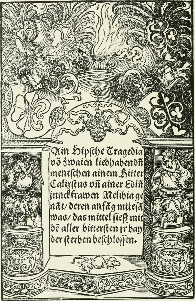 An illustration from Catalogue of early German and Flemish woodcuts preserved in the Department of Prints and Drawings in the British Museum, 1903, leaf 211