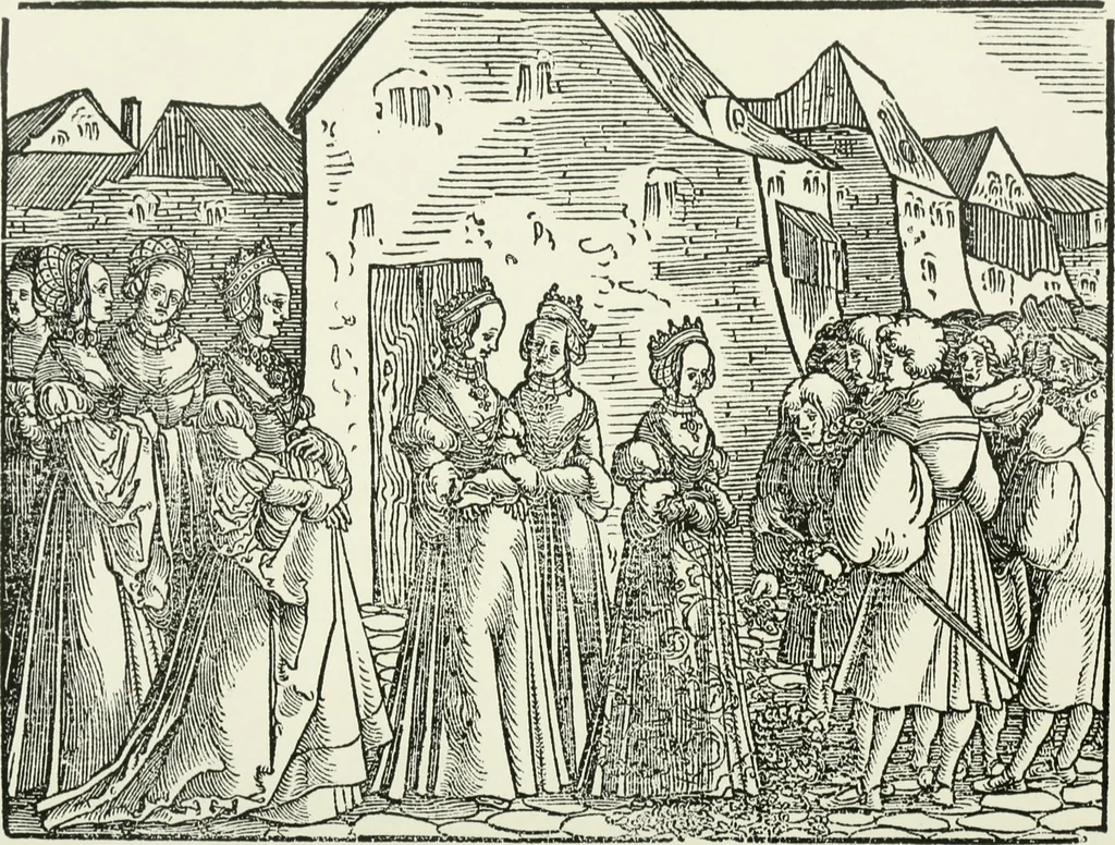 An illustration from Catalogue of early German and Flemish woodcuts preserved in the Department of Prints and Drawings in the British Museum, 1903, leaf 263