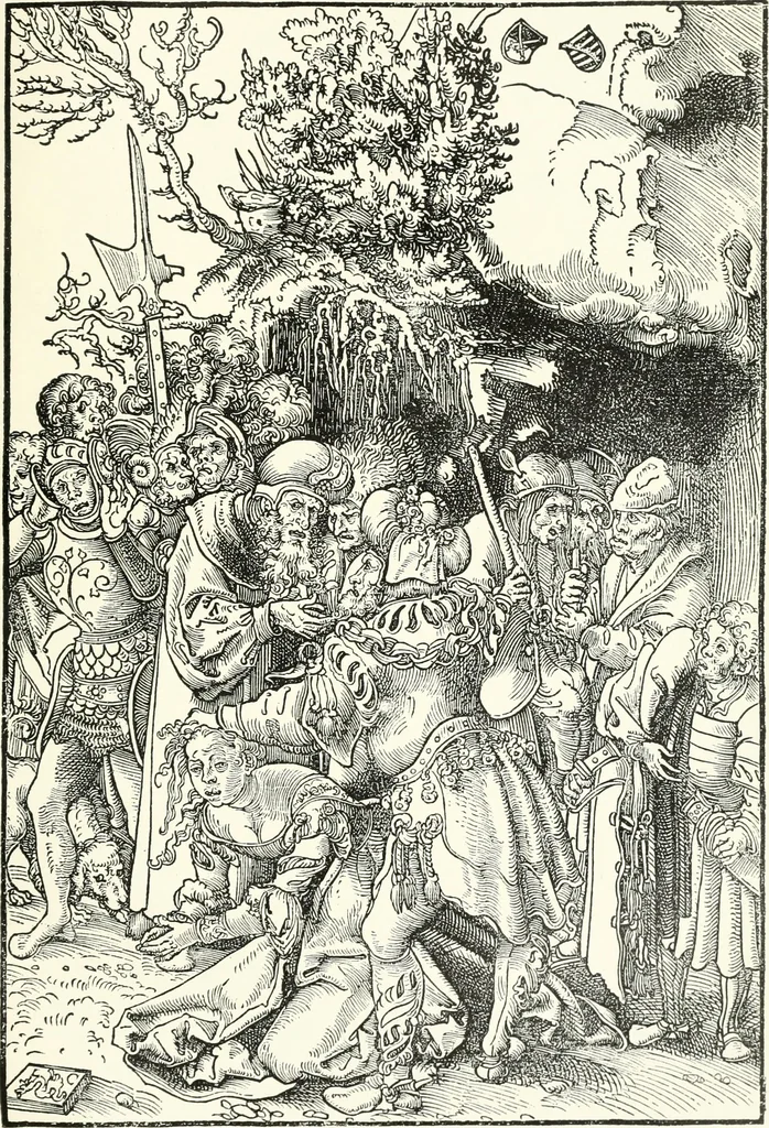 An illustration from Catalogue of early German and Flemish woodcuts preserved in the Department of Prints and Drawings in the British Museum, 1903, leaf 378
