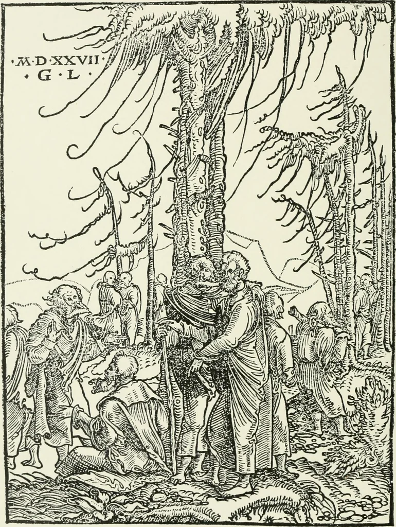 An illustration from Catalogue of early German and Flemish woodcuts preserved in the Department of Prints and Drawings in the British Museum, 1903, leaf 439