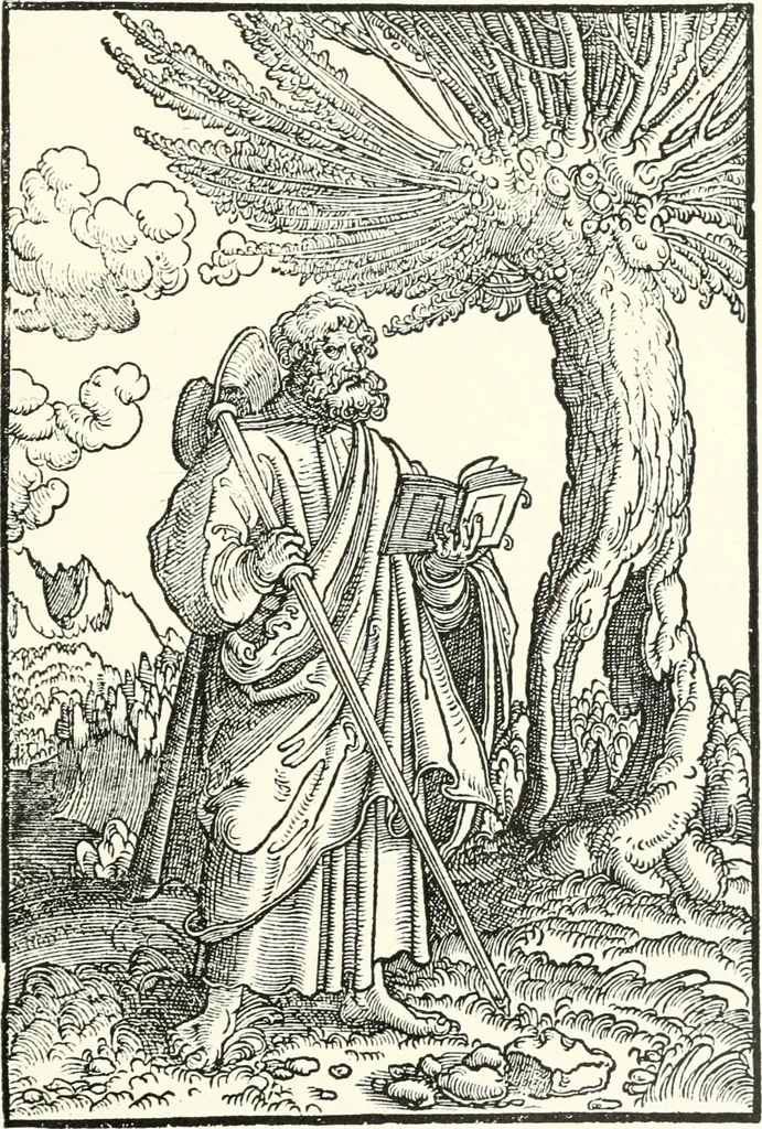An illustration from Catalogue of early German and Flemish woodcuts preserved in the Department of Prints and Drawings in the British Museum, 1903, leaf 466