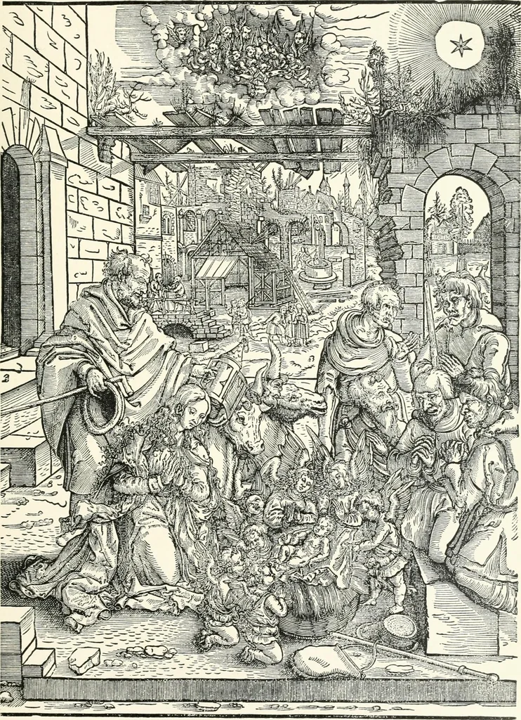 An illustration from Catalogue of early German and Flemish woodcuts preserved in the Department of Prints and Drawings in the British Museum, 1903, leaf 494