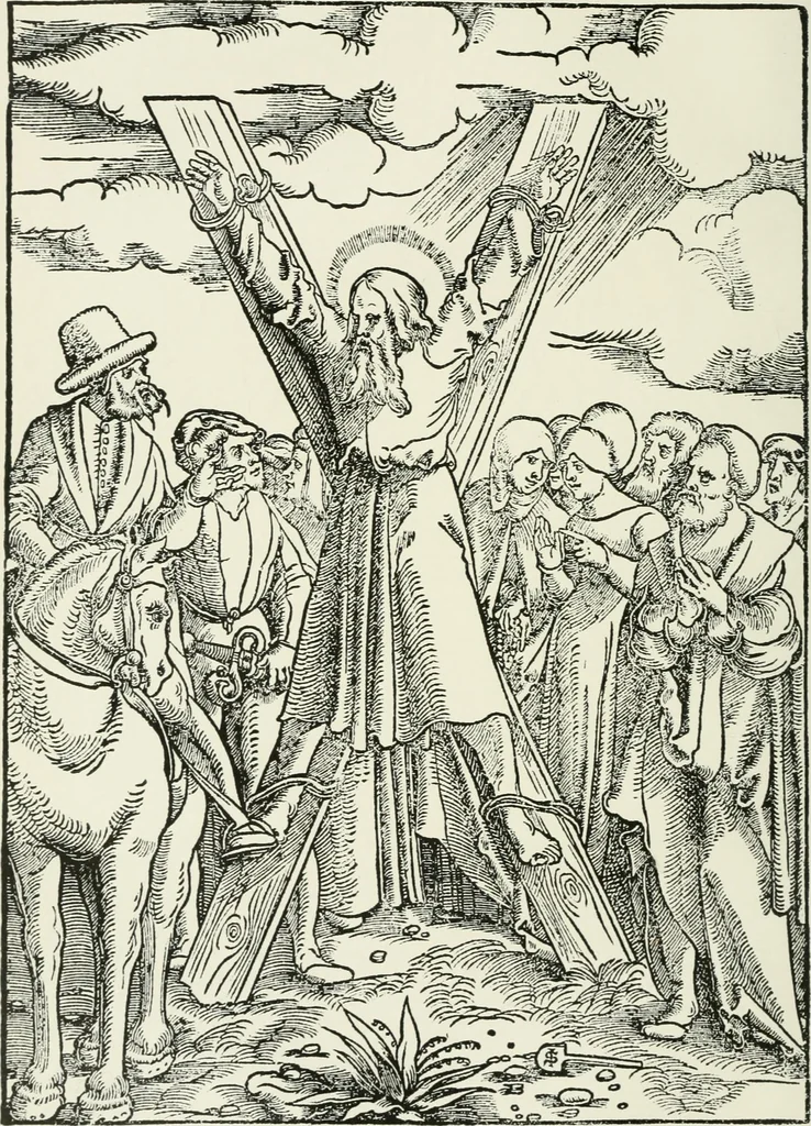 An illustration from Catalogue of early German and Flemish woodcuts preserved in the Department of Prints and Drawings in the British Museum, 1903, leaf 57