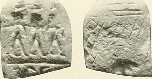 An illustration from Catalogue of Egyptian scarabs, etc., in the British museum, 1913, leaf 168