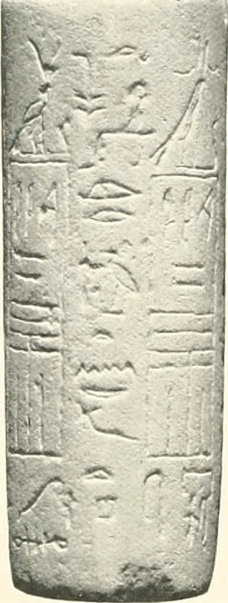 An illustration from Catalogue of Egyptian scarabs, etc., in the British museum, 1913, leaf 307