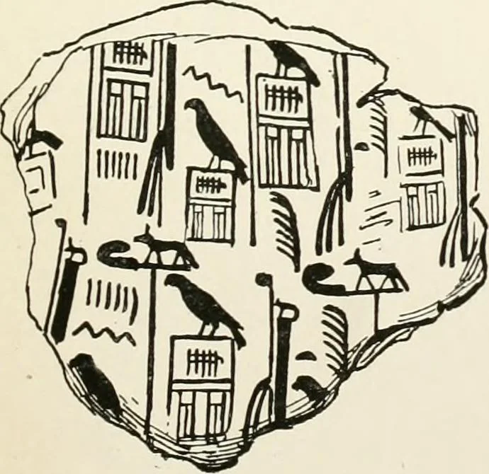 An illustration from Catalogue of Egyptian scarabs, etc., in the British museum, 1913, leaf 330