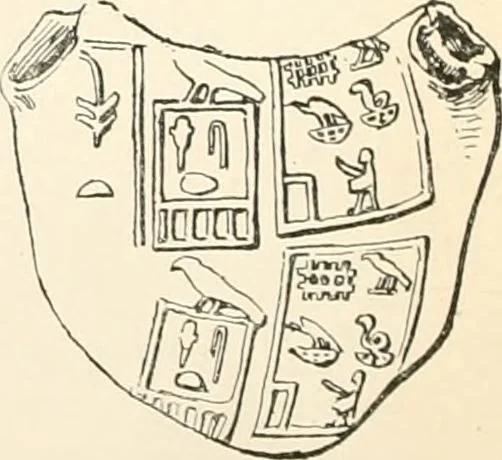 An illustration from Catalogue of Egyptian scarabs, etc., in the British museum, 1913, leaf 331