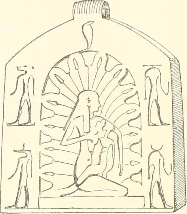 An illustration from A catalogue of the Egyptian antiquities in the possession of F.G. Hilton Price, 1897, leaf 169