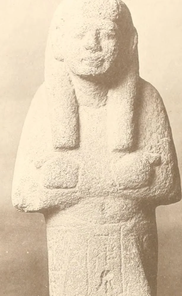 An illustration from A catalogue of the Egyptian antiquities in the possession of F.G. Hilton Price, 1897, leaf 190