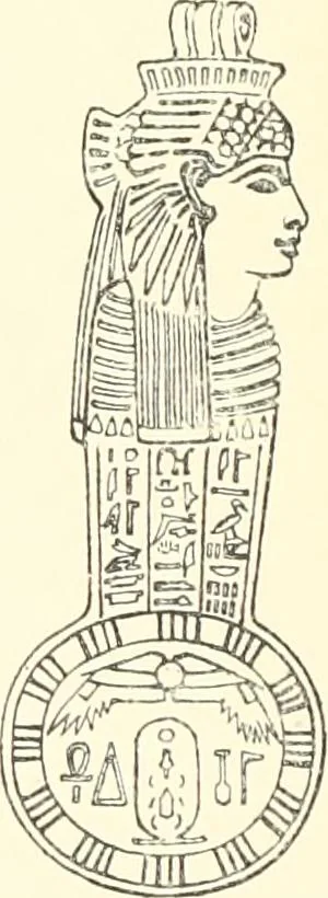 An illustration from A catalogue of the Egyptian antiquities in the possession of F.G. Hilton Price, 1897, leaf 217