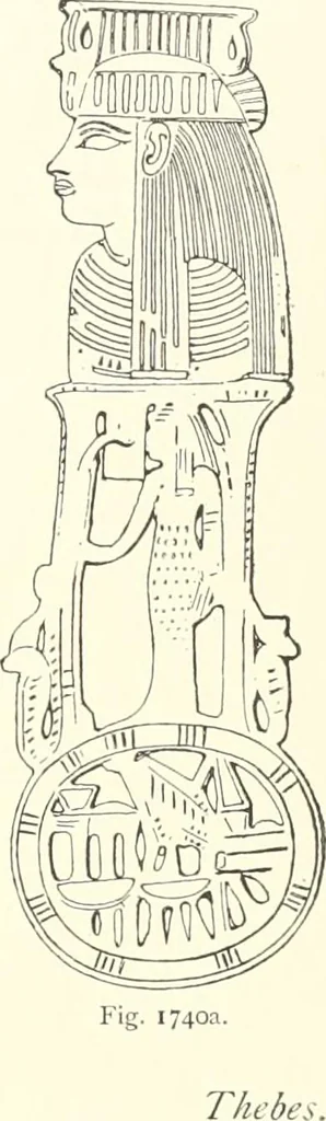An illustration from A catalogue of the Egyptian antiquities in the possession of F.G. Hilton Price, 1897, leaf 218