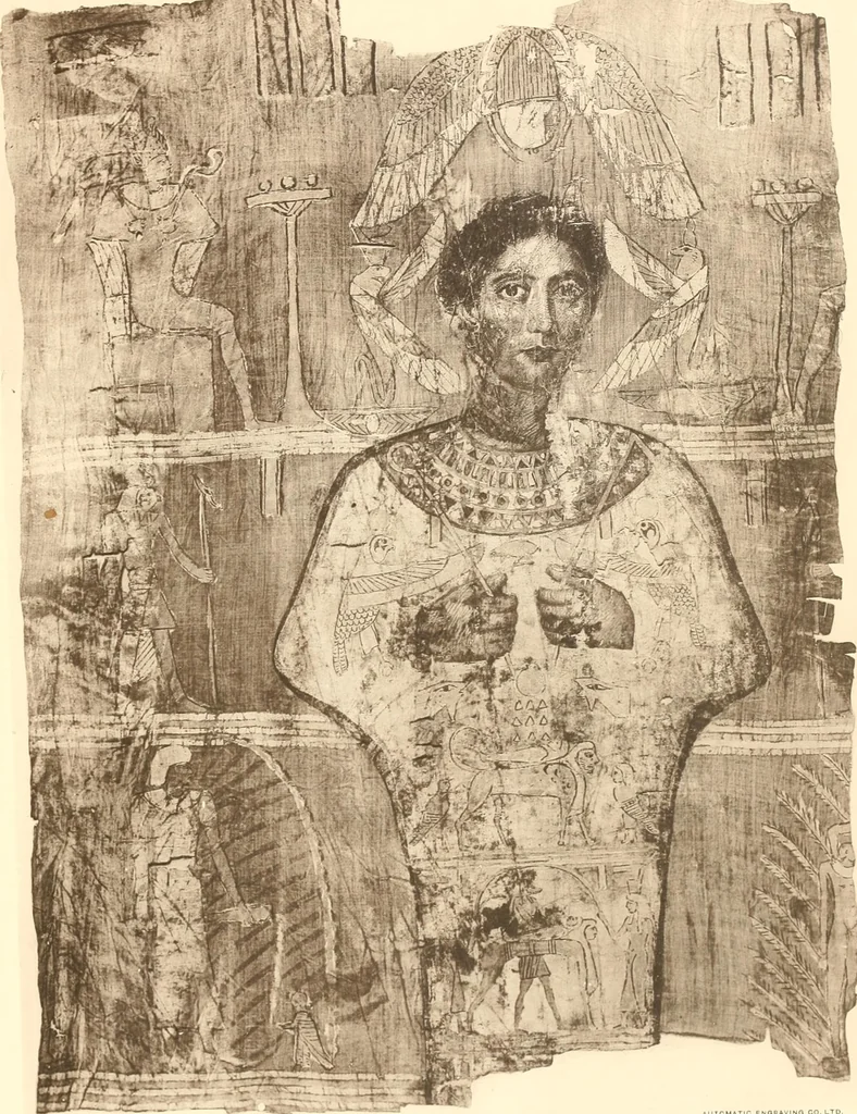 An illustration from A catalogue of the Egyptian antiquities in the possession of F.G. Hilton Price, 1897, leaf 22