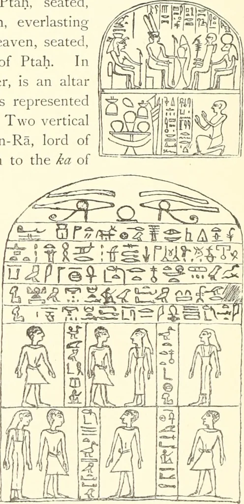 An illustration from A catalogue of the Egyptian antiquities in the possession of F.G. Hilton Price, 1897, leaf 243