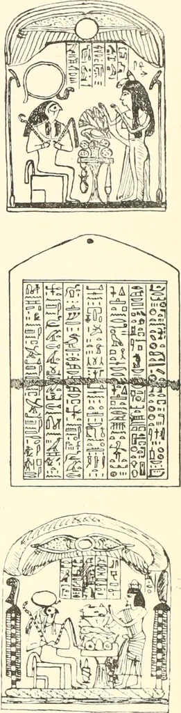 An illustration from A catalogue of the Egyptian antiquities in the possession of F.G. Hilton Price, 1897, leaf 245