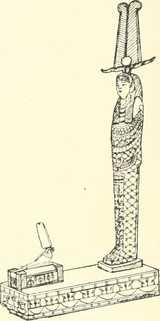 An illustration from A catalogue of the Egyptian antiquities in the possession of F.G. Hilton Price, 1897, leaf 255