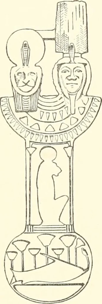 An illustration from A catalogue of the Egyptian antiquities in the possession of F.G. Hilton Price, 1897, leaf 334