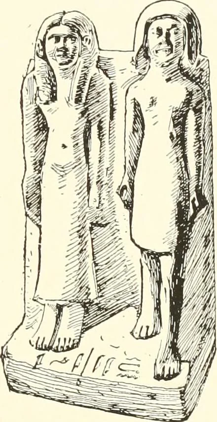 An illustration from A catalogue of the Egyptian antiquities in the possession of F.G. Hilton Price, 1897, leaf 408