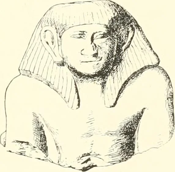 An illustration from A catalogue of the Egyptian antiquities in the possession of F.G. Hilton Price, 1897, leaf 410