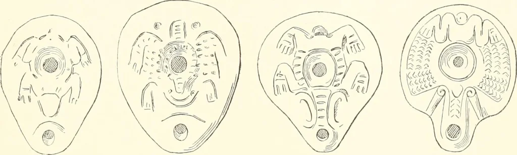 An illustration from A catalogue of the Egyptian antiquities in the possession of F.G. Hilton Price, 1897, leaf 452