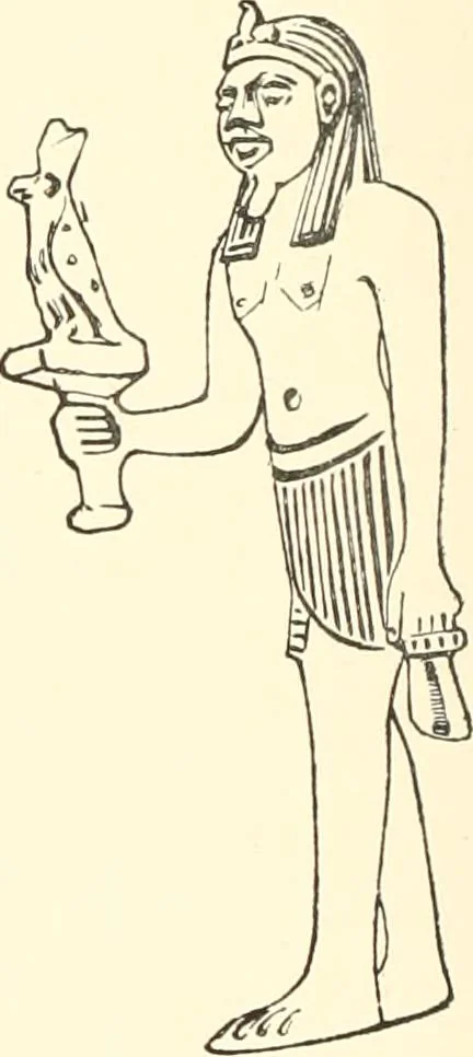 An illustration from A catalogue of the Egyptian antiquities in the possession of F.G. Hilton Price, 1897, leaf 481