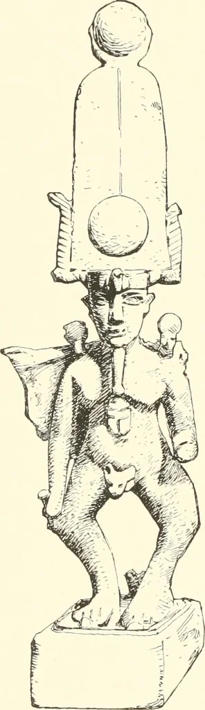 An illustration from A catalogue of the Egyptian antiquities in the possession of F.G. Hilton Price, 1897, leaf 483