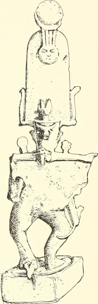 An illustration from A catalogue of the Egyptian antiquities in the possession of F.G. Hilton Price, 1897, leaf 483