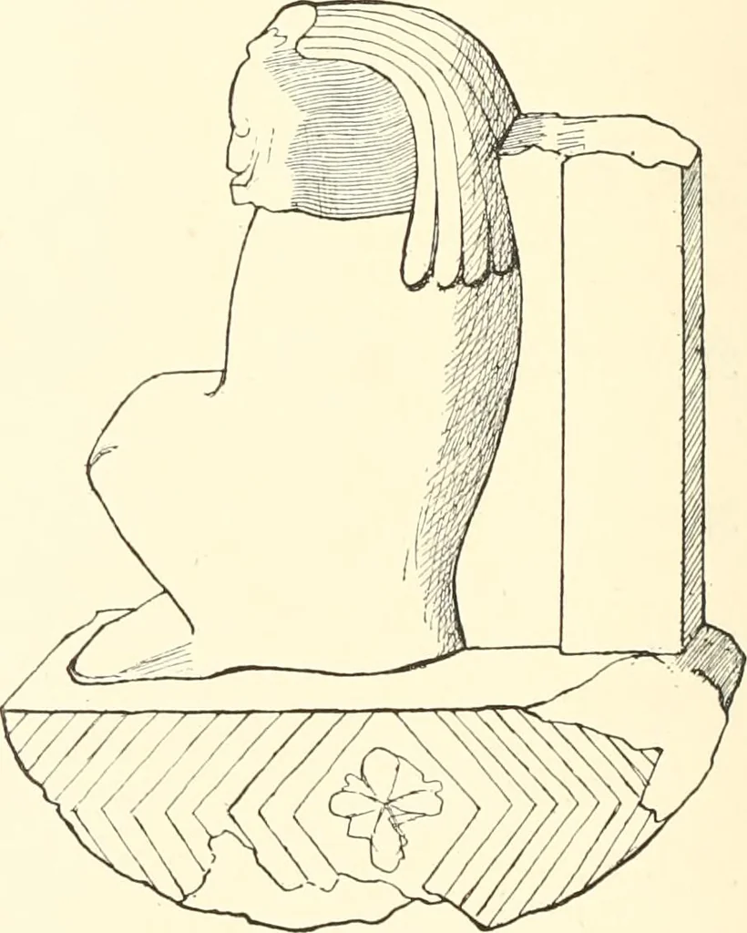 An illustration from A catalogue of the Egyptian antiquities in the possession of F.G. Hilton Price, 1897, leaf 487