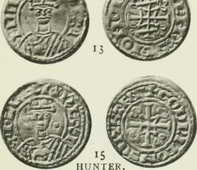 An illustration from A catalogue of English coins in the British museum. The Norman kings, 1916, leaf 288