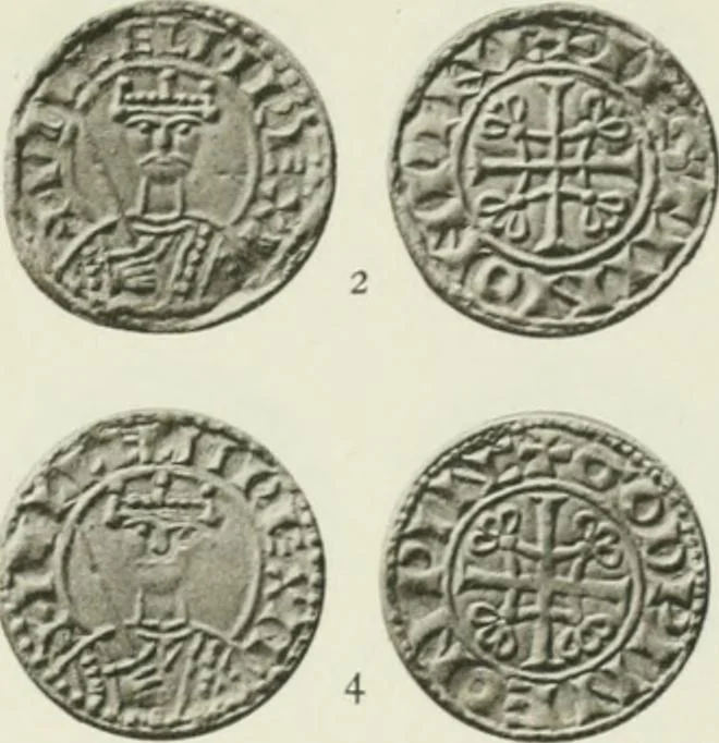 An illustration from A catalogue of English coins in the British museum. The Norman kings, 1916, leaf 292