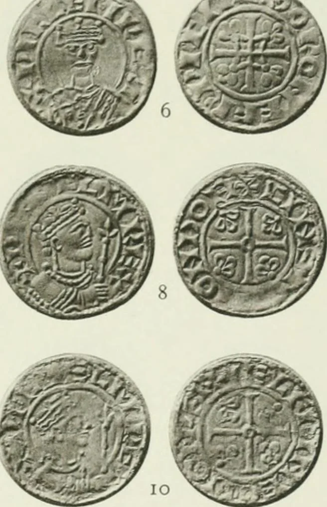 An illustration from A catalogue of English coins in the British museum. The Norman kings, 1916, leaf 292