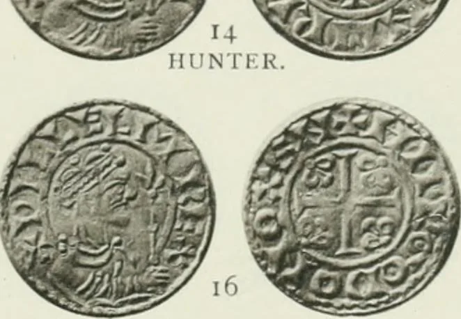 An illustration from A catalogue of English coins in the British museum. The Norman kings, 1916, leaf 292