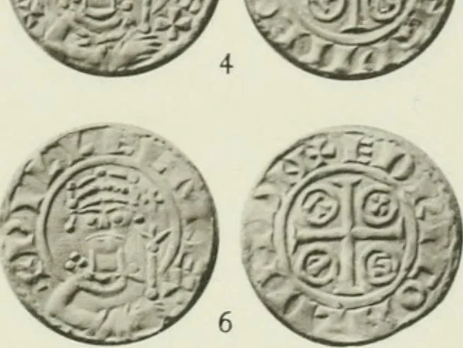 An illustration from A catalogue of English coins in the British museum. The Norman kings, 1916, leaf 304