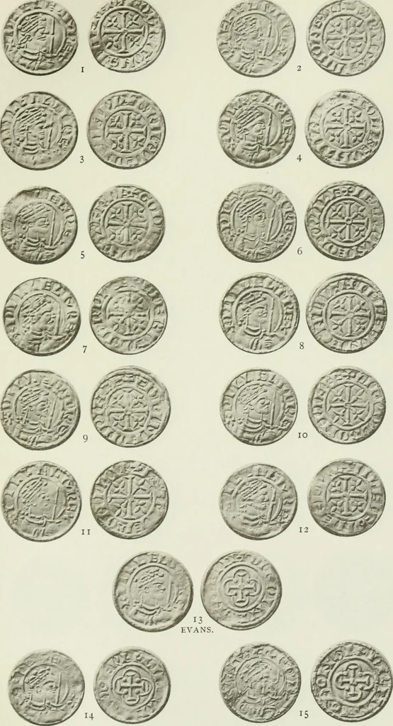 An illustration from A catalogue of English coins in the British museum. The Norman kings, 1916, leaf 320