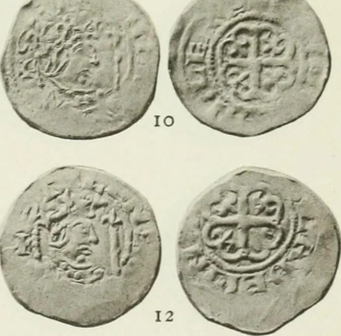 An illustration from A catalogue of English coins in the British museum. The Norman kings, 1916, leaf 360