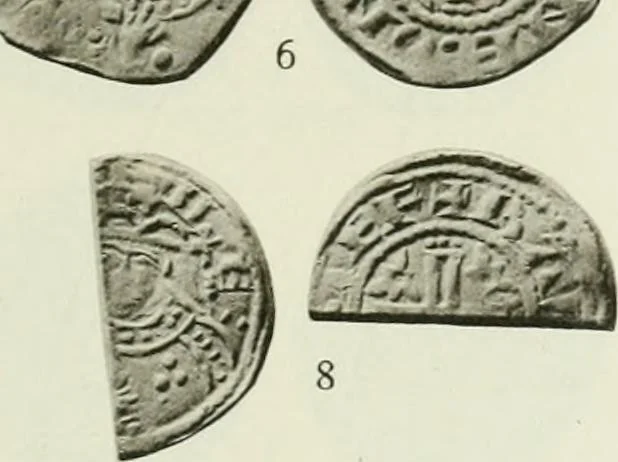 An illustration from A catalogue of English coins in the British museum. The Norman kings, 1916, leaf 368