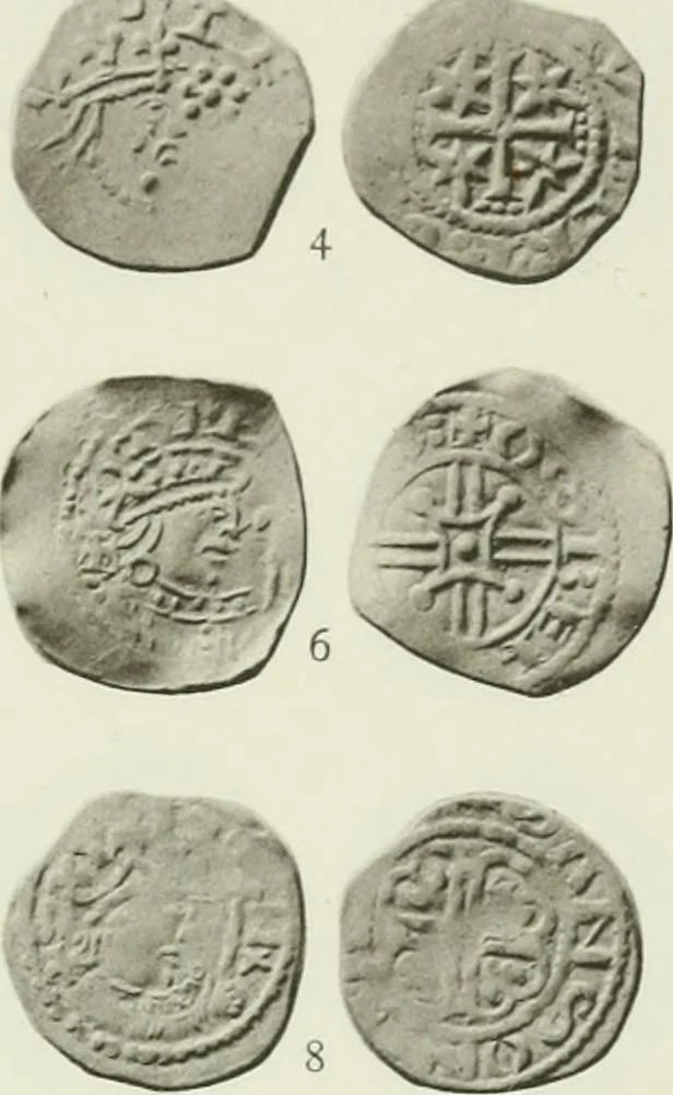 An illustration from A catalogue of English coins in the British museum. The Norman kings, 1916, leaf 376
