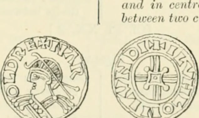 An illustration from A catalogue of English coins in the British museum. Anglo-Saxon series .., 1887, leaf 442
