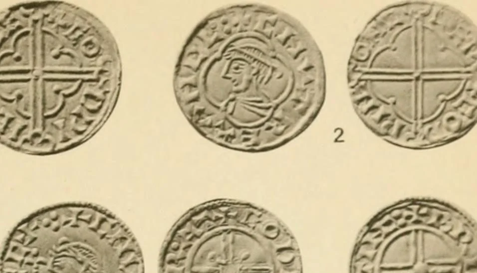 An illustration from A catalogue of English coins in the British museum. Anglo-Saxon series .., 1887, leaf 716