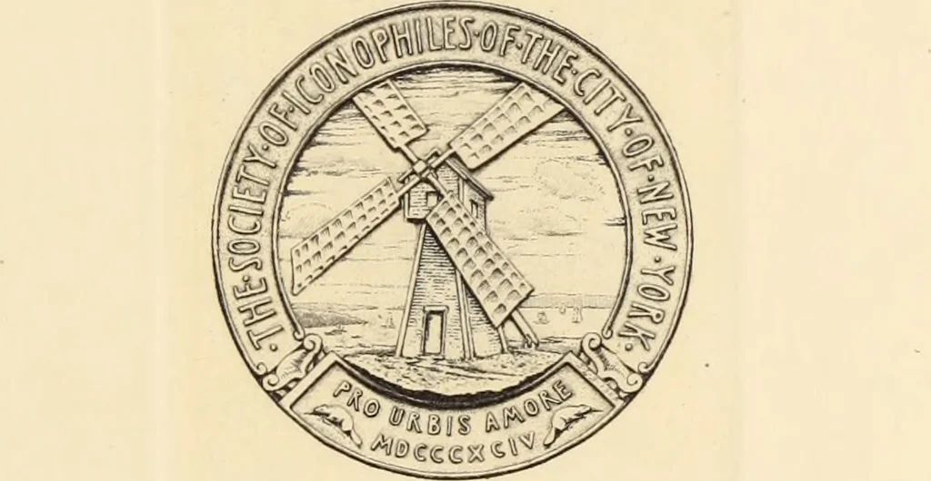 An illustration from Catalogue of the engravings issued by the Society of Iconophiles of the city of New York, MDCCCXCIV - MCMVIII /, 1908, leaf 12