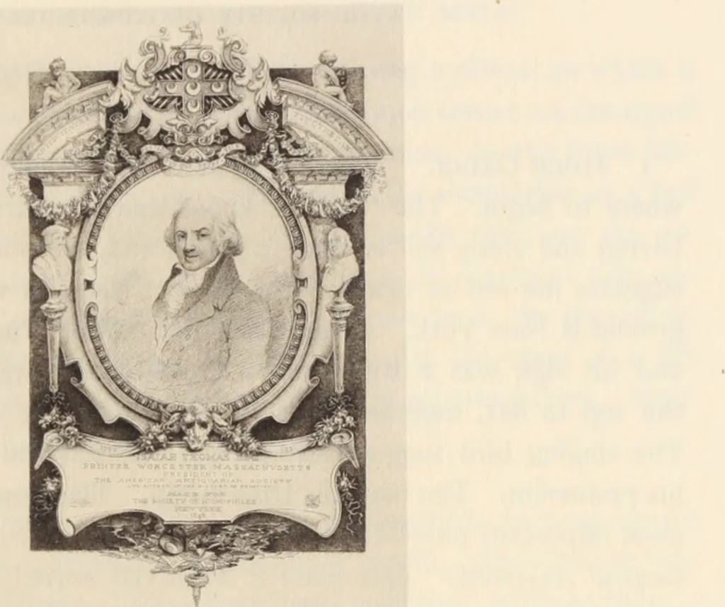 An illustration from Catalogue of the engravings issued by the Society of Iconophiles of the city of New York, MDCCCXCIV - MCMVIII /, 1908, leaf 40