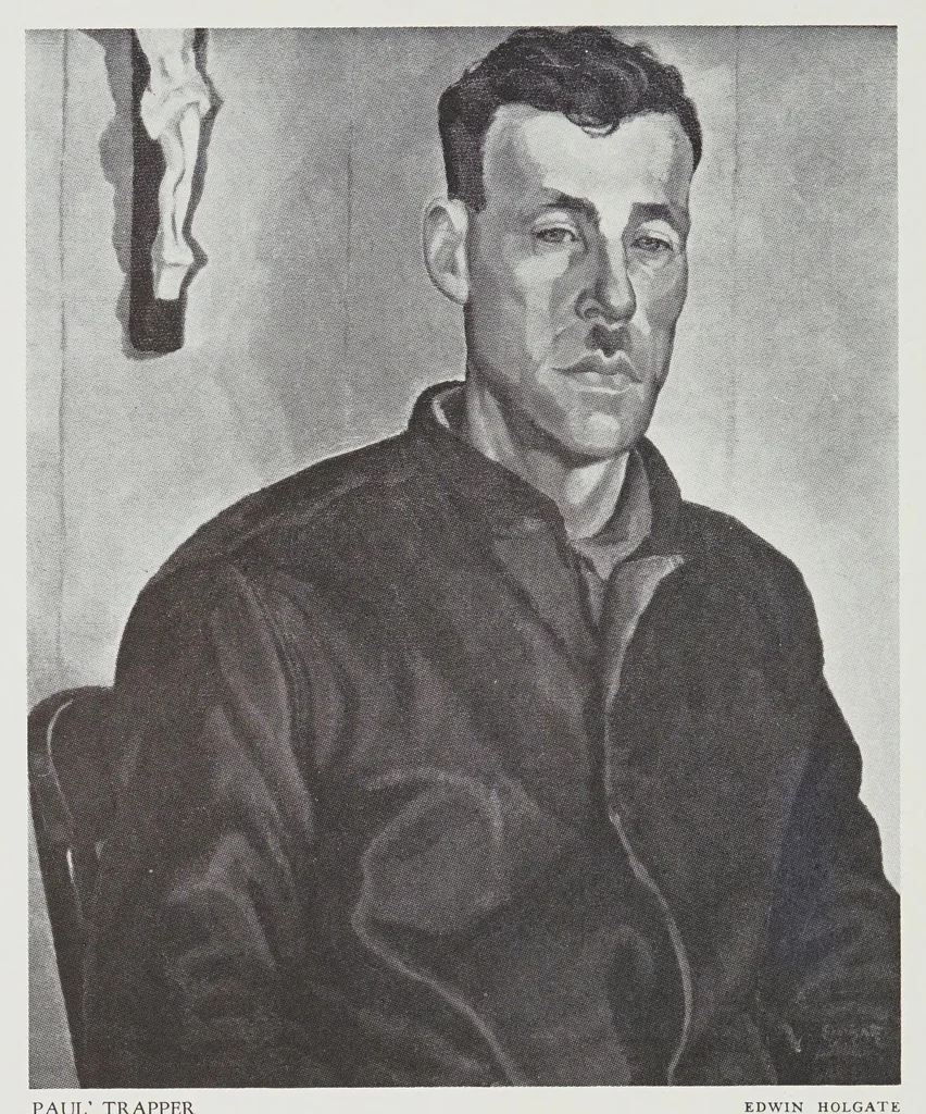 An illustration from Catalogue of an exhibition of the Group of Seven, Canadian Society of Painters in Water Colour, Society of Canadian Painter-Etchers, the Toronto Camera Club.--, 1930, leaf 8