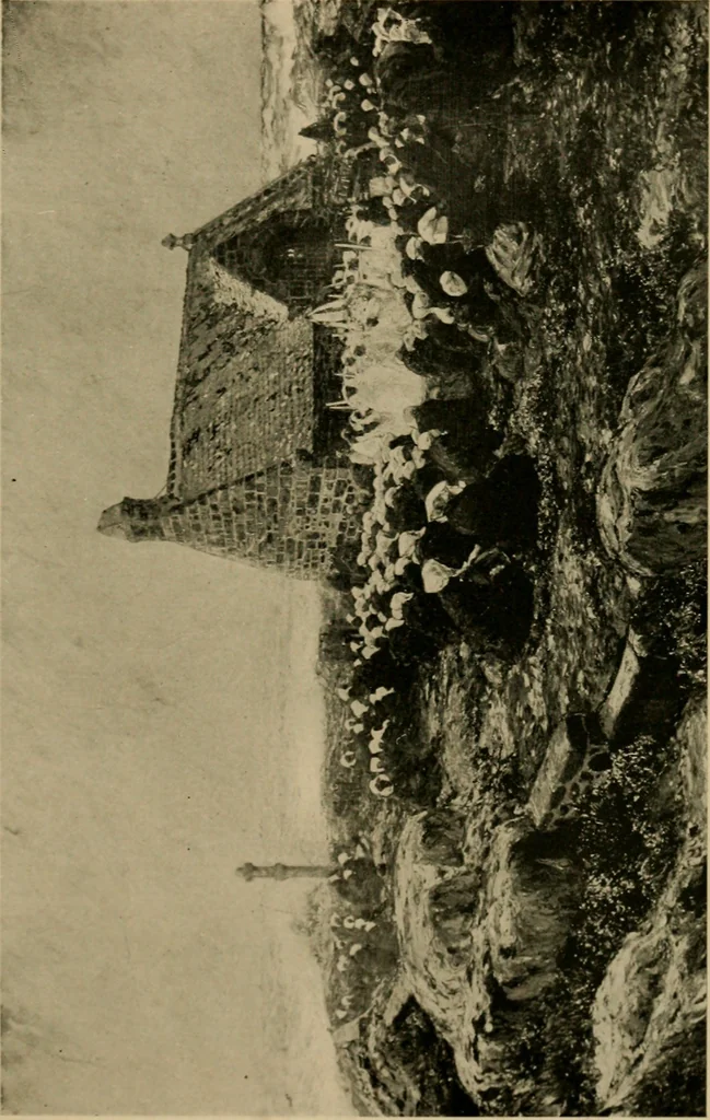 An illustration from Catalogue of an exhibition of contemporary German paintings, 1907, leaf 36